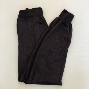 Lululemon snake print joggers